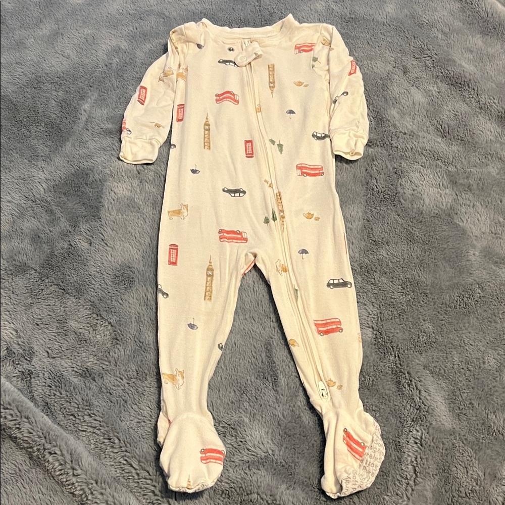 Carter's Colorful Footies Set - Cream, Green, Blue, Pink - Picture 6 of 9